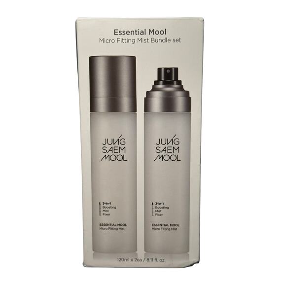 JUNG SAEM MOOL Bundle Essential MooL Micro Fitting Mist 3-in-1 120ml X2 - Picture 1 of 3
